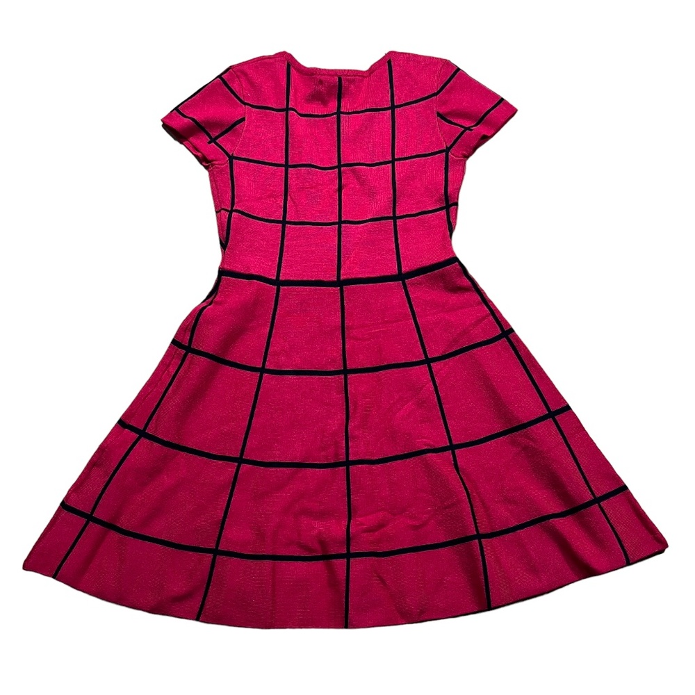 My Michelle Dress Girls’ Small Red/Black Short Sleeve - Picture 2 of 9